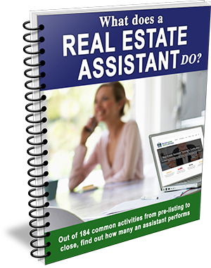 What does a real estate assistant do?